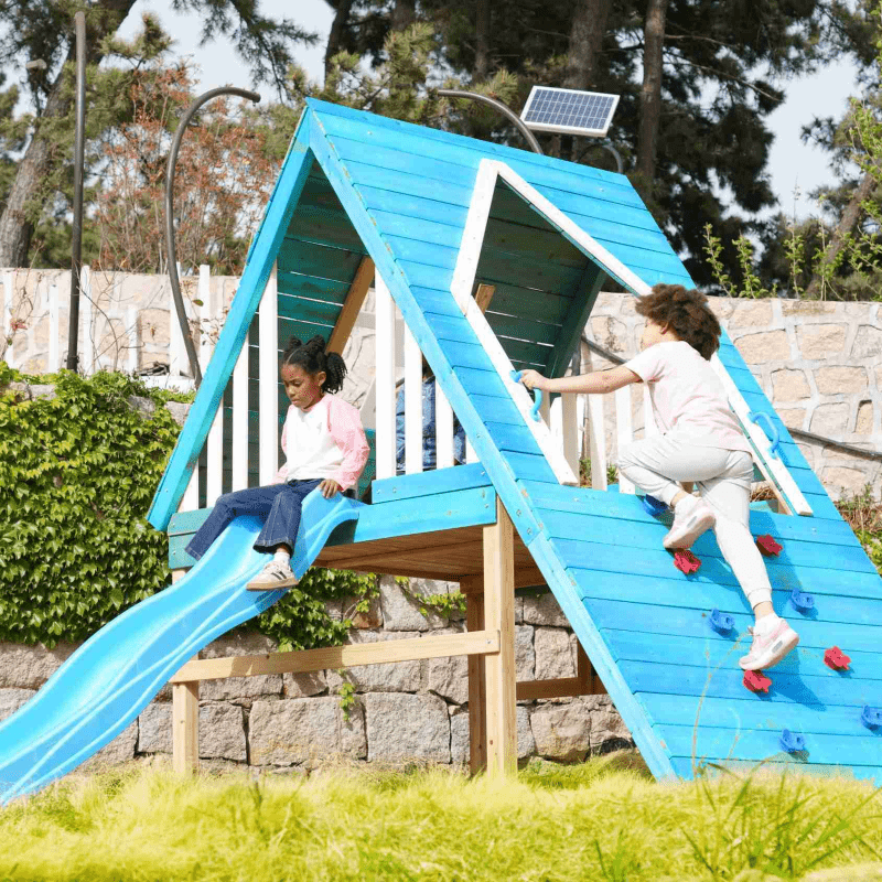 Custom SH7 Wooden Climbing Frame ODM